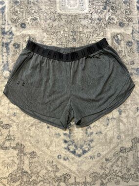 Under Armour Women's Gray Athletic Shorts